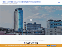 Tablet Screenshot of mega-service-gmbh.de